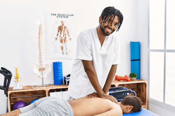 Sports massage for athletic recovery