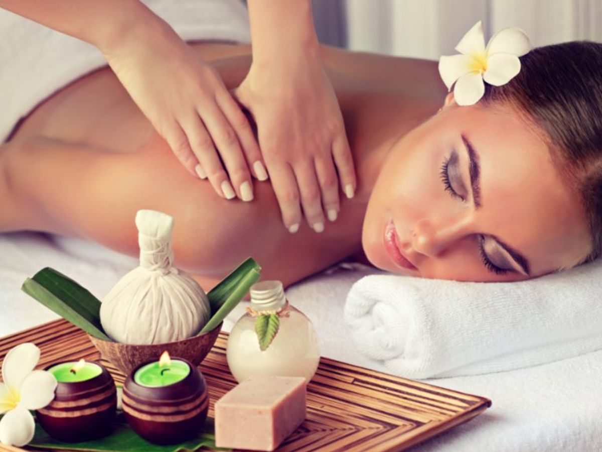 Professional Swedish massage therapy session